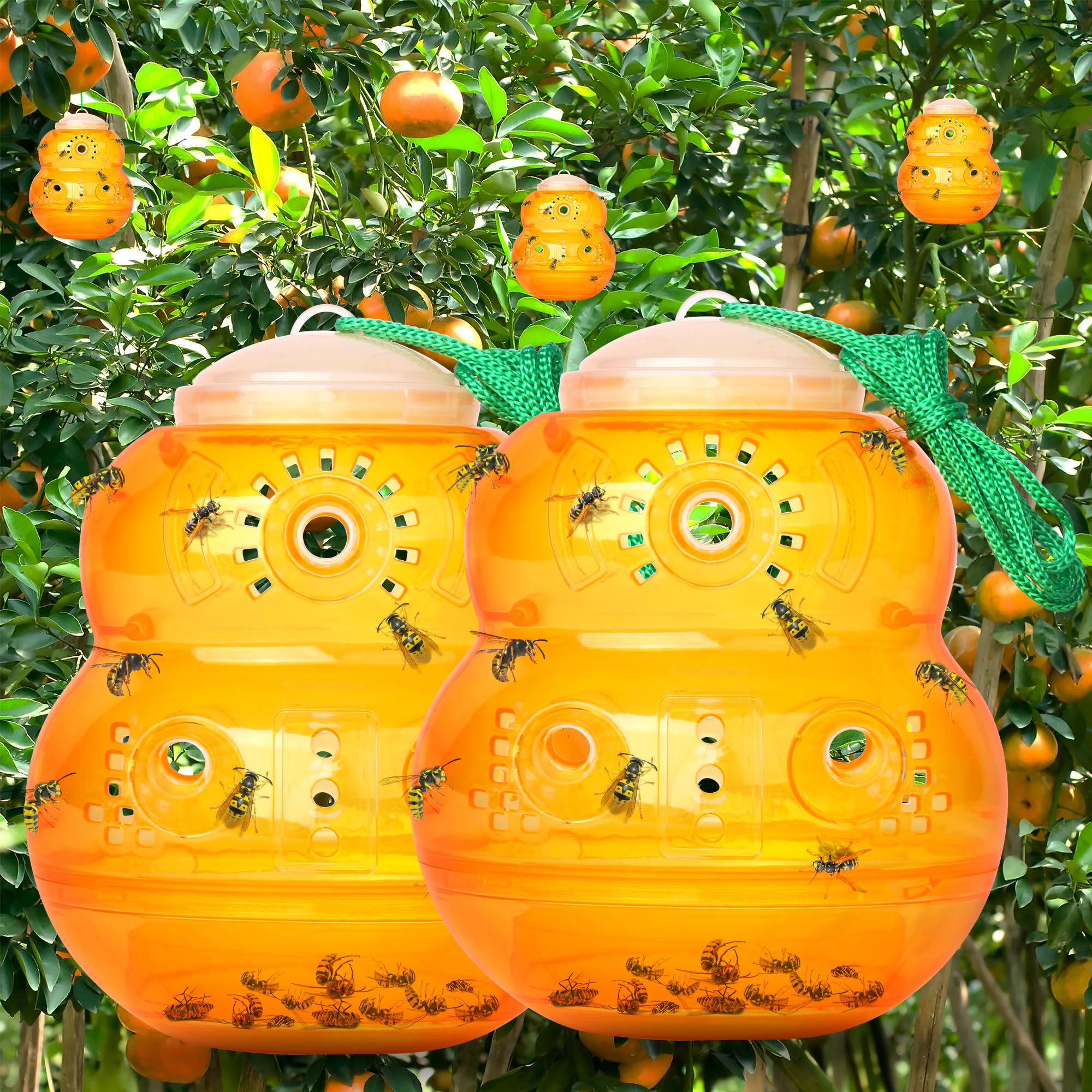 Landisun wasps trap ideal for garden and patio applications to deter wasps