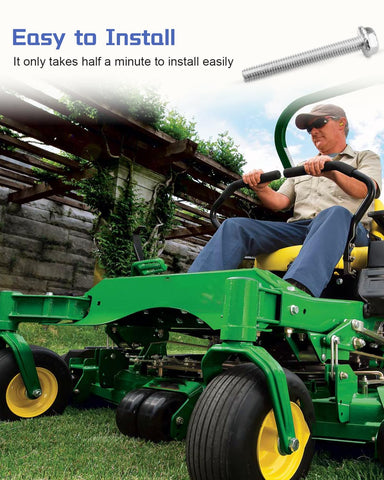 LANDSIN high-grade bolts resist rust and aging in outdoor conditions.