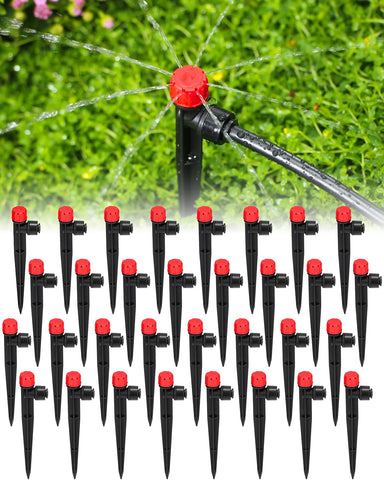 Landtouch 36-pack drip emitters with quick-connect for leak-free installation