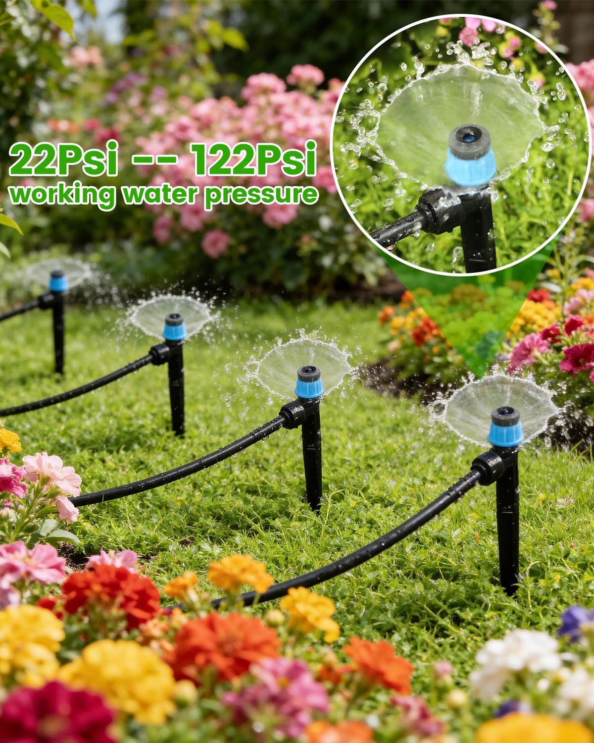 Landtouch 6-inch stake for stable placement in beds and greenhouses.