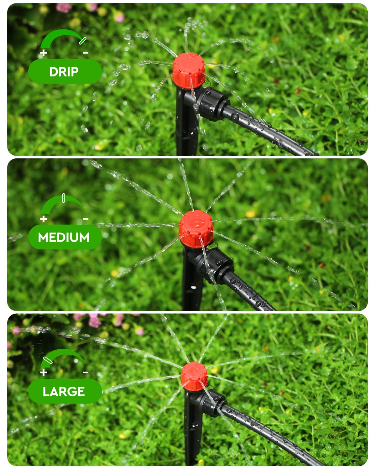 Landtouch tool-free disassembly enables quick tubing repositioning