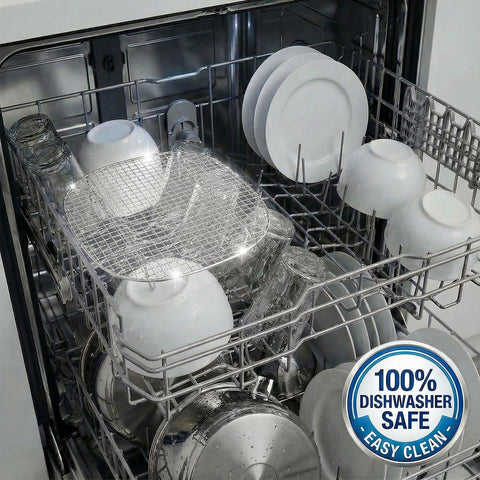 Lanejoy Crisper Rack is dishwasher-safe with a scratch-free finish
