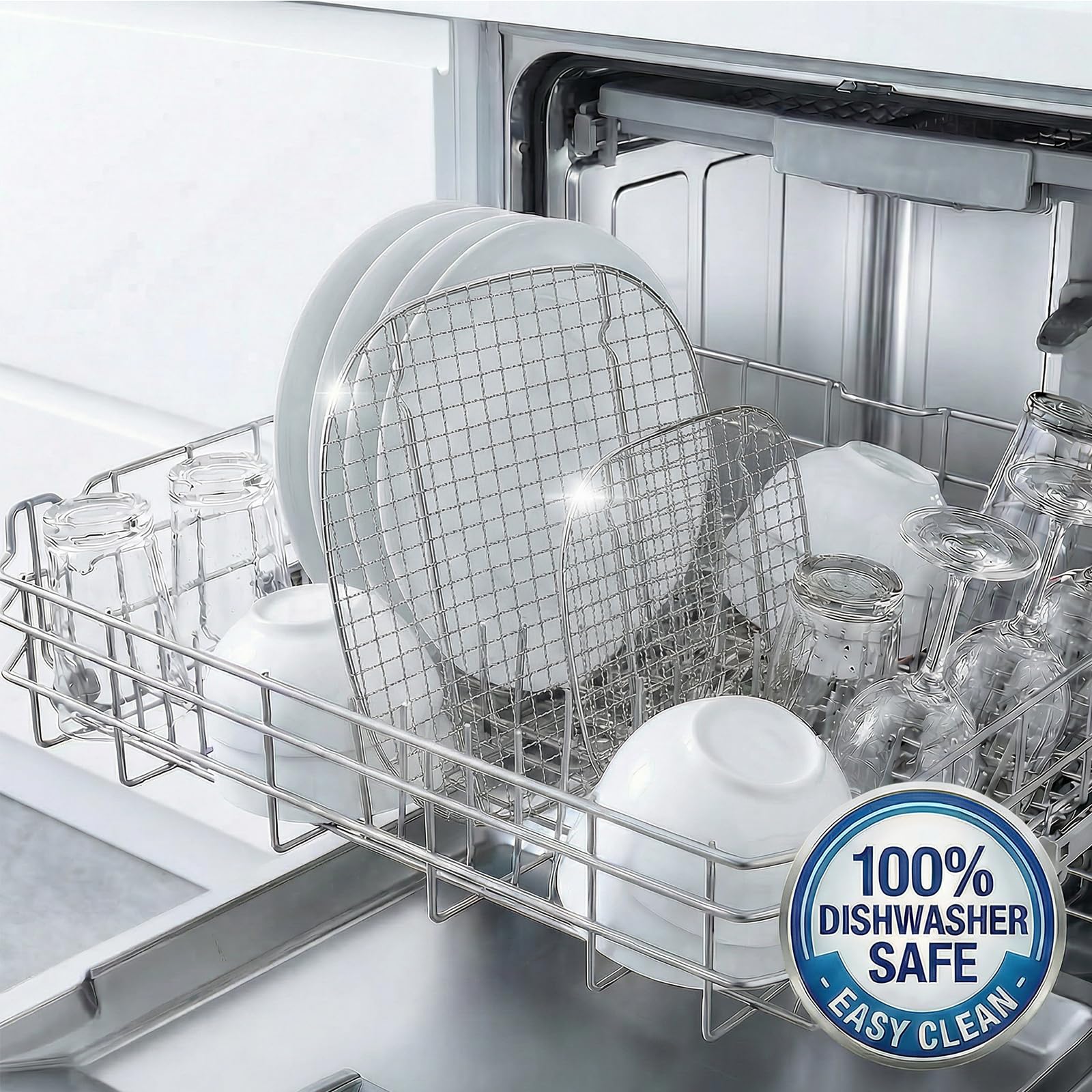 Lanejoy dishwasher-safe design simplifies cleanup after crisp air frying sessions.