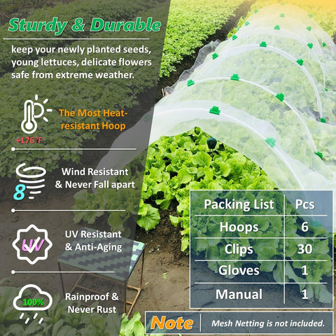 LANEVAN weather-resistant design withstands windy conditions, keeping plants protected.