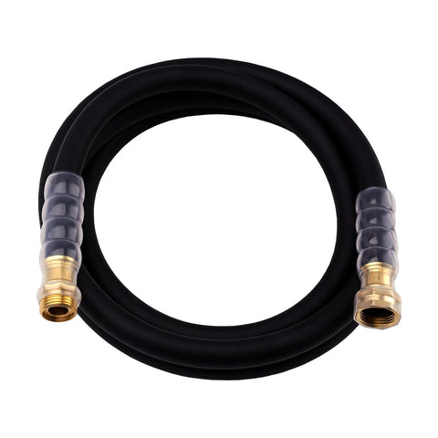 LANGARA heavy-duty garden hose with transparent swivel handle for easy fittings and quick connections