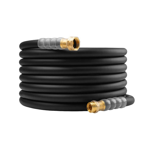 LANGARA heavy-duty garden hose 25ft with sturdy braid for reliable outdoor watering.