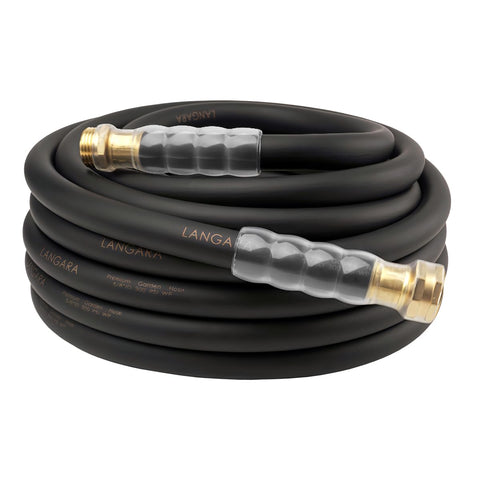 LANGARA heavy-duty hose with transparent swivel handle for secure fittings