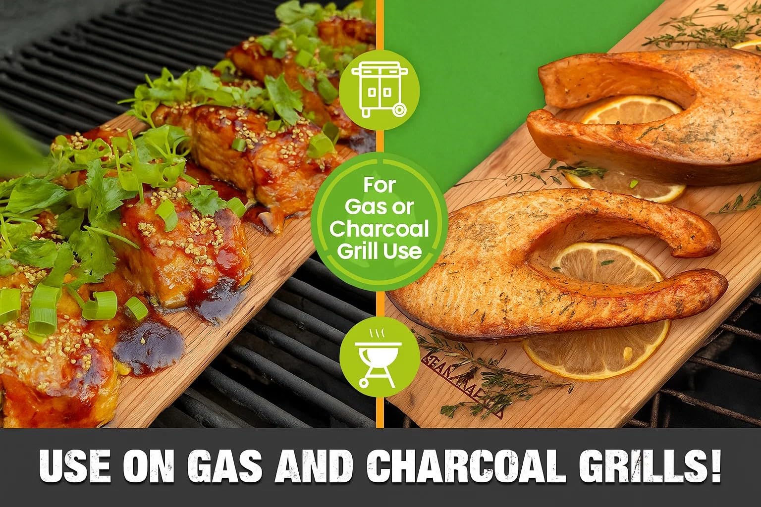 Langxinese measures 11x5 inches for standard grills.