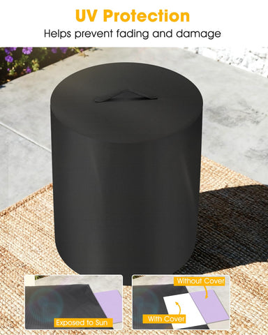 LANGZIHT Ninja Fireside360 cover dual drawstring hem cinches securely