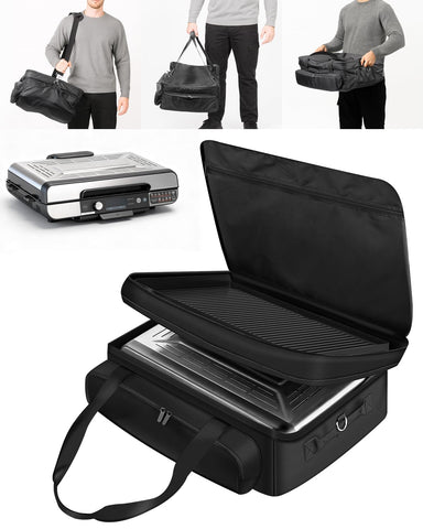 LANGZIHT Ninja Sizzle Pro XL GX101 carrying bag front view shows organized storage.