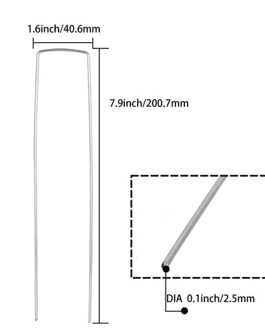 LANIAKEA 200-pack garden stakes for broad outdoor projects.