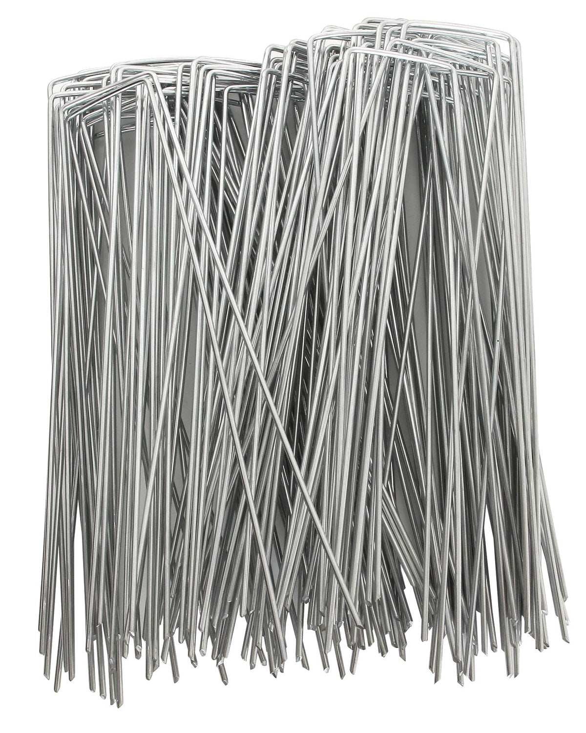 LANIAKEA garden stakes 8-inch galvanized steel ready to anchor sod and mats.