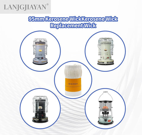 LANJGJIAYAN durable-wick construction supports long-lasting heating through the cold season.