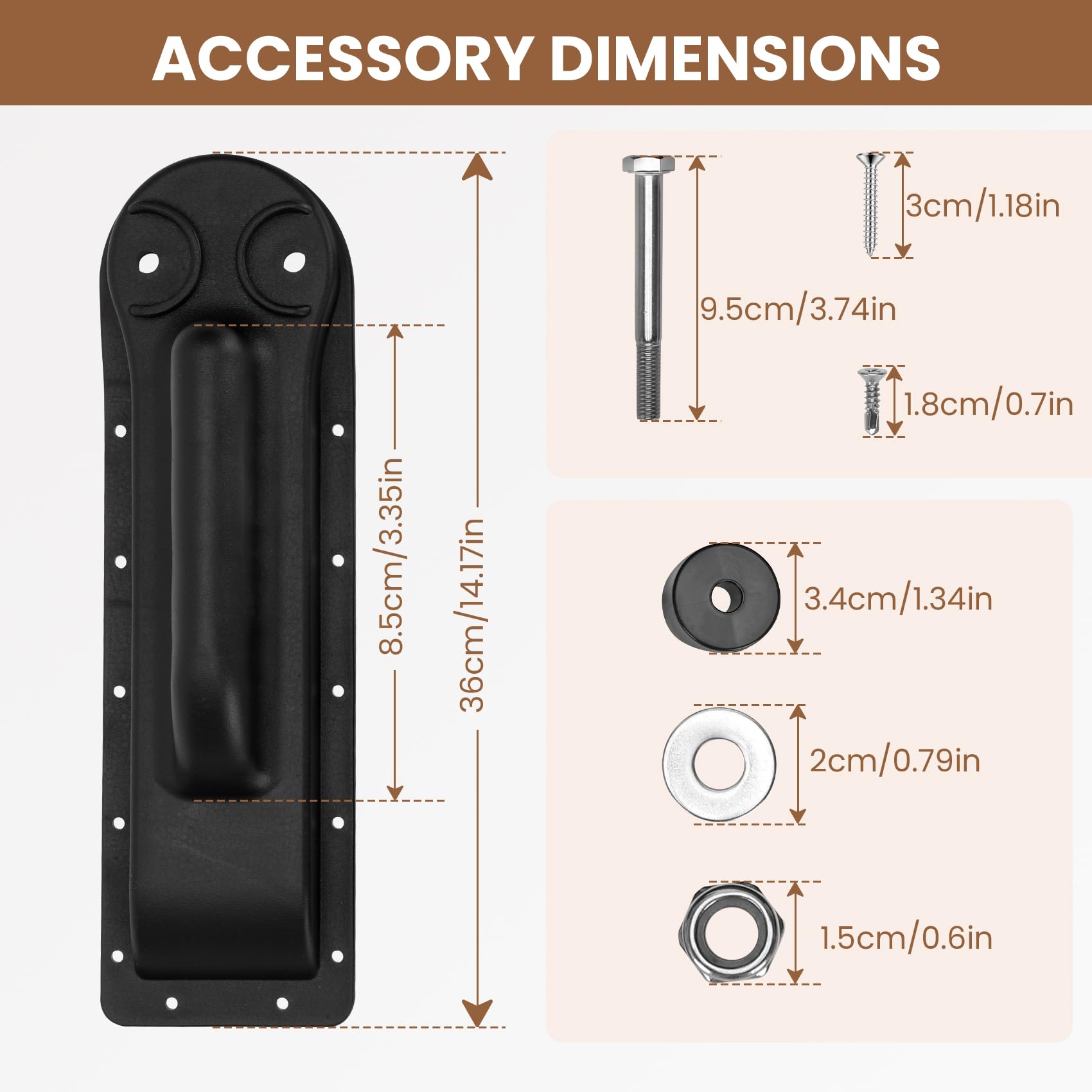 Lanmun hot tub lid lifter components emphasize durable construction for frequent use.