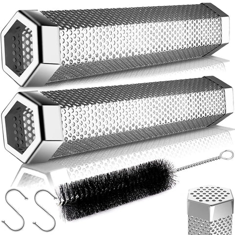 Lanney 12-inch smoke tube with diffusion holes delivering even smoke.
