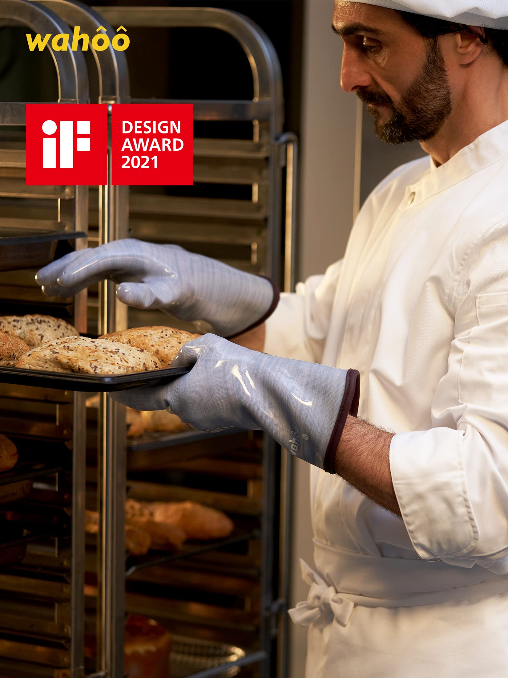 LANON Protection Wahoo gloves heat resistance suitable for high-heat ovens and grills.