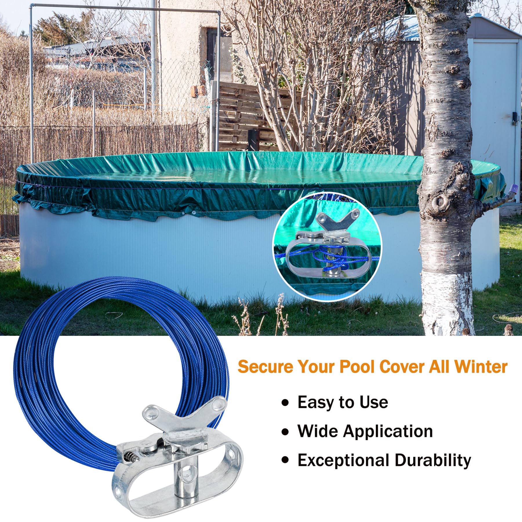 LanPool butterfly hand crank winch showing ergonomic design and grip