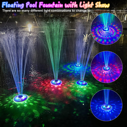 LanPool rechargeable fountain eliminates battery replacements for continuous use.