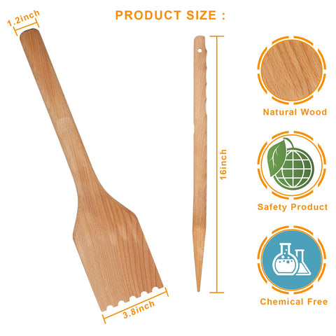 Lanpuly scraper with included warranty support for confident outdoor maintenance.