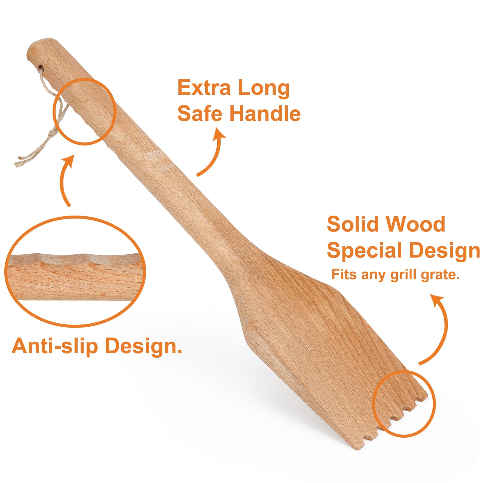 Lanpuly outdoor BBQ cleaning tool for versatile, on-the-go grilling sessions.