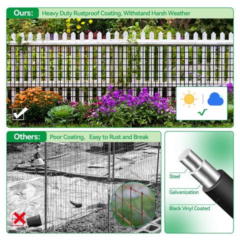 Lansybel outdoor animal enclosure fence suitable for poultry and pets