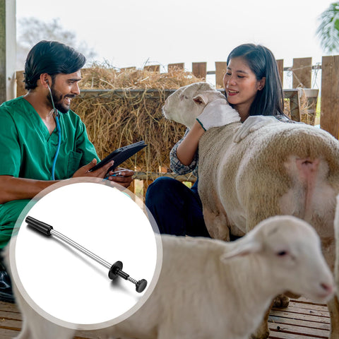 Lanties curved bolus gun package includes a ready-to-use bolus feeder