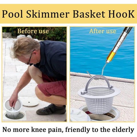 LANTONGJIANPP basket lid lifter hook enables easy lid lifting