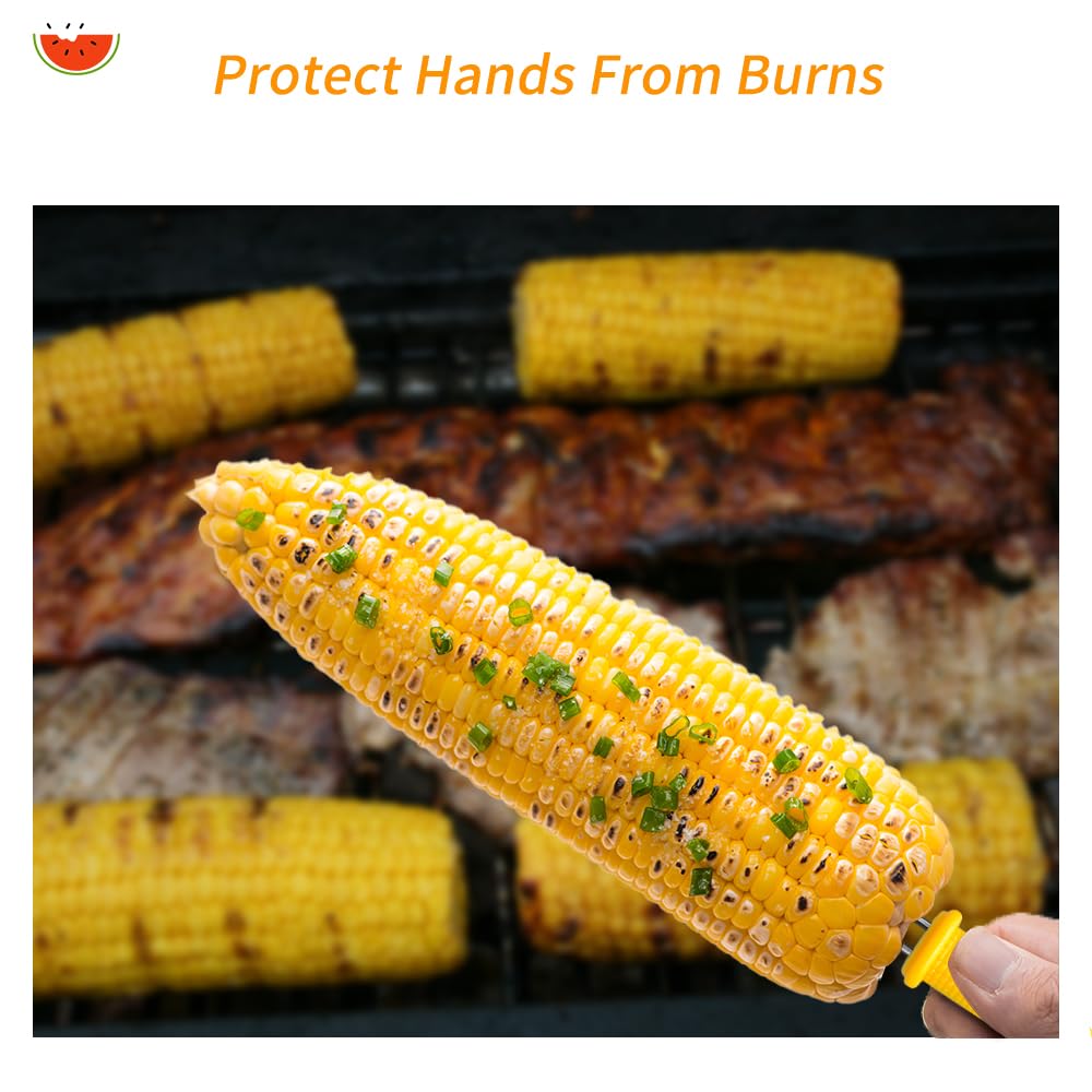 LaoChoes grill-ready corn holders ideal for outdoor BBQ parties.