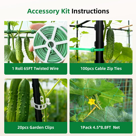 Laodier leaf ties and twist tie assist vine management