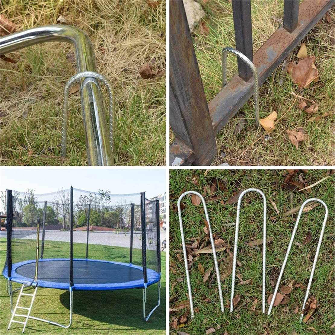 LAOJU anchors help keep swings, nets, and canopies in place.