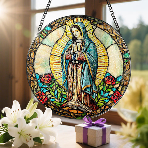 LAOWEIKI secure packaging protects the 8inch suncatcher during shipping and gifting