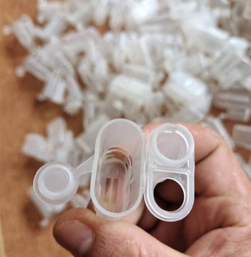 LAPXSNZD queen bee cage tube outer aids easy handling during rearing tasks.