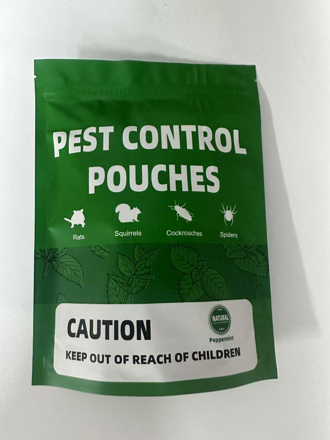LAQDECDV pest pouch in closet, safe, odor-friendly deterrence for stored foods.