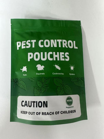 LAQDECDV pest pouch in closet, safe, odor-friendly deterrence for stored foods.
