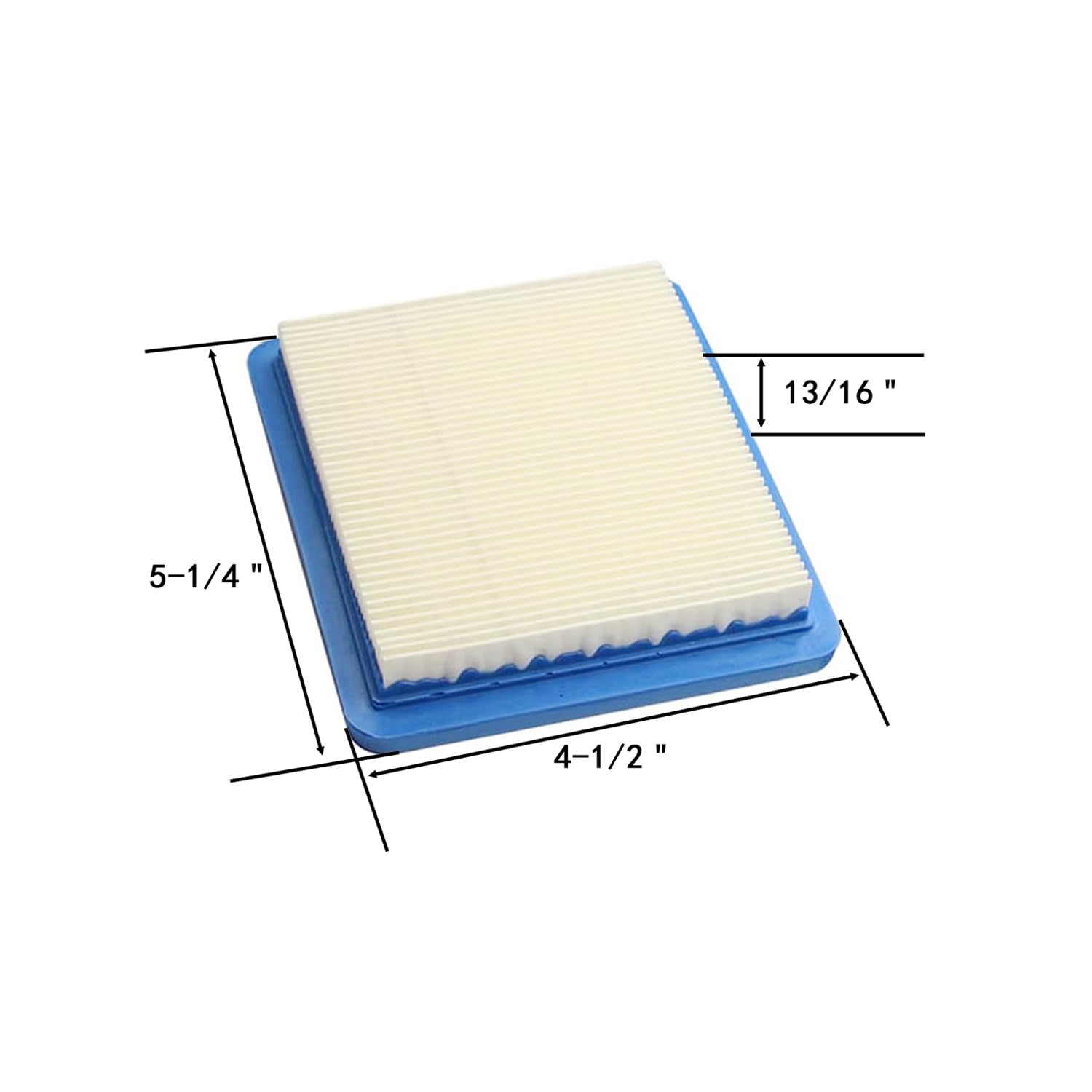 Laranvi 491588s air filter compatible with Briggs Stratton and Toro engines for reliable airflow