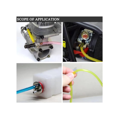 Laranvi fuel line 1/8 x 3/16 inch, 4 ft, compatible with common small engines