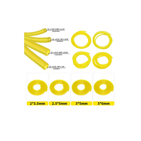 Laranvi fuel line 3/32 x 3/16 inch, 4 ft, maintains steady fuel flow