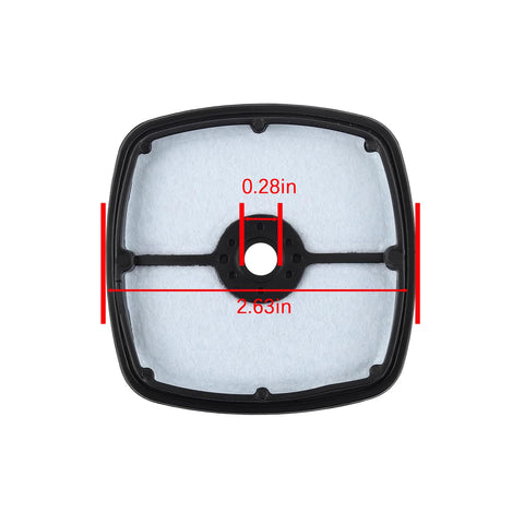 Laranvi SRM225 air filter closeup mesh detail