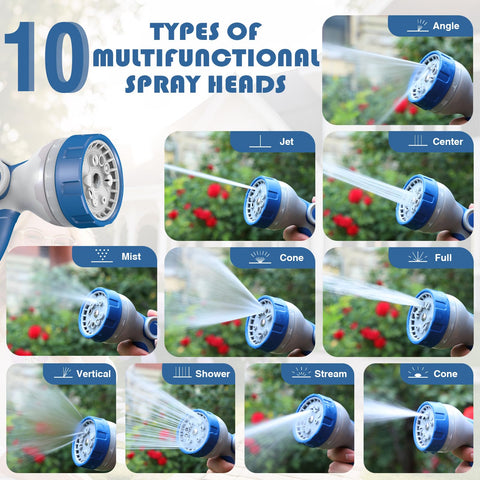 Larbanke retractable hose system stores neatly and prevents tangles.