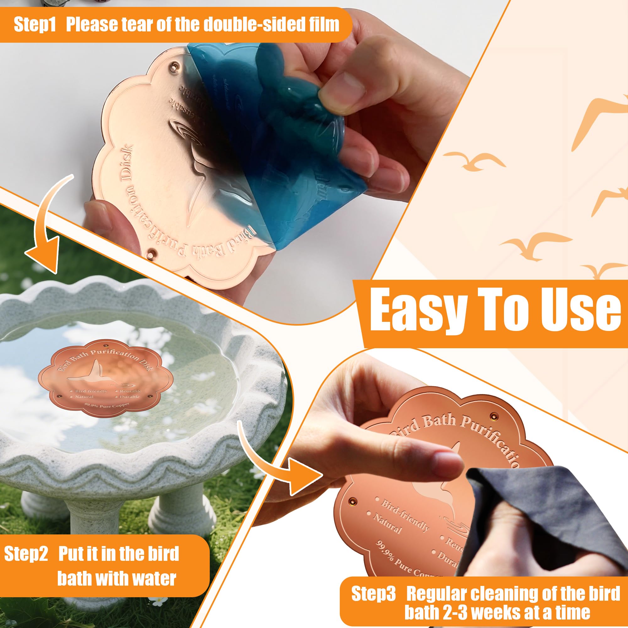 Larbeti all-season disk maintains bath cleanliness regardless of weather.