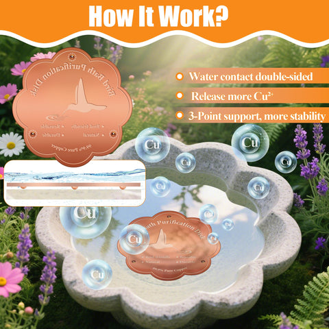 Larbeti reusable copper disk lowers maintenance and replacement needs.