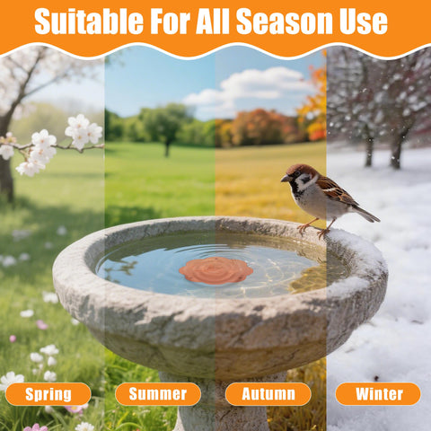 Larbeti copper disk is safe for birds while keeping water clear.