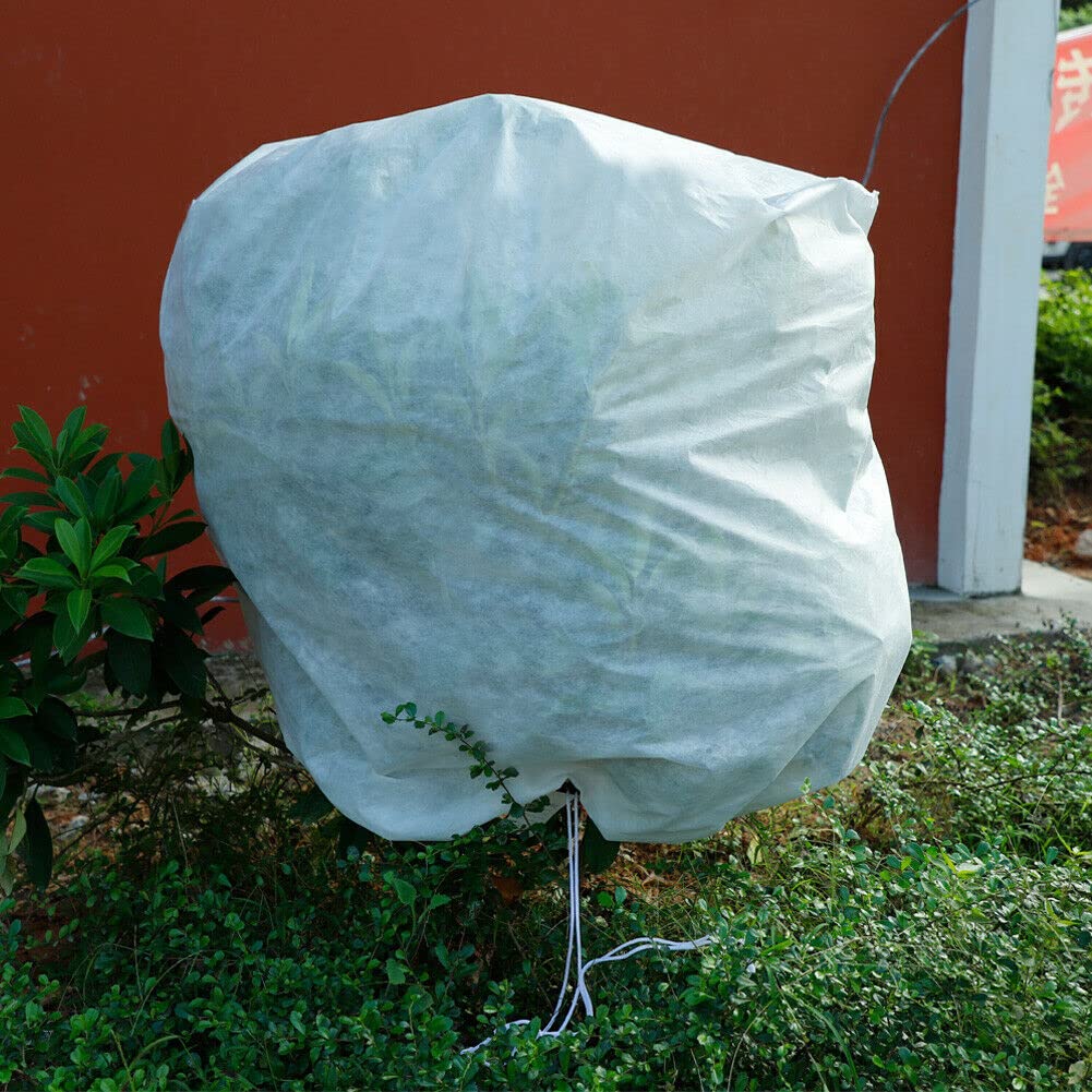 LARNORJE pack includes 10 covers and plant labels for organization.