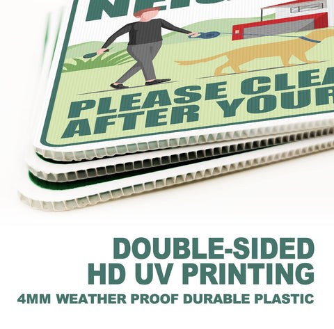 LARREEDE metal H-stakes included for quick outdoor setup and stable placement