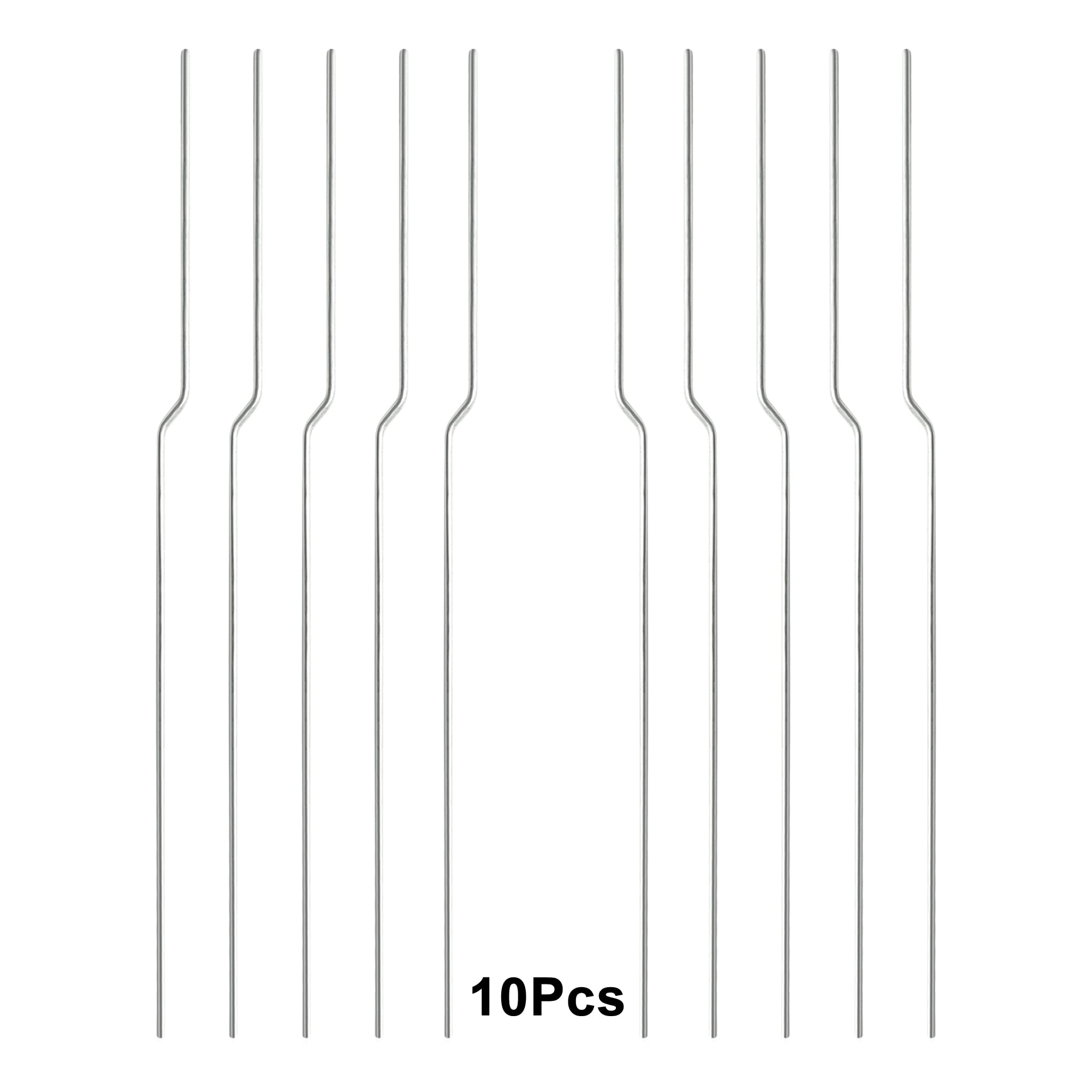 LARREEDE yard sign stake 14-inch galvanized steel supports corrugated signs outdoors.