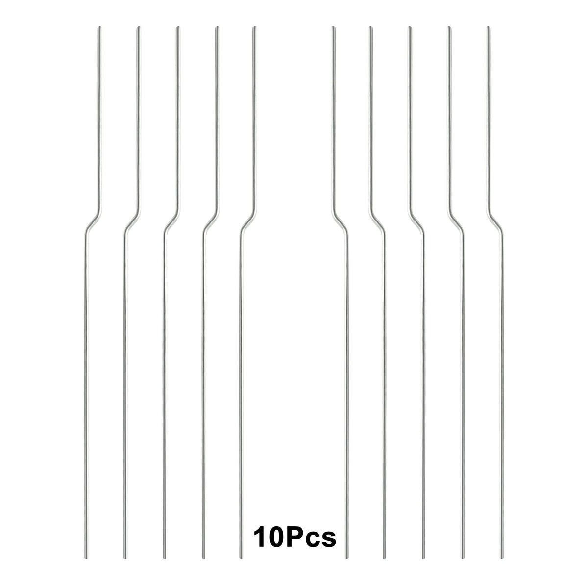 LARREEDE yard sign stake 14-inch galvanized steel supports corrugated signs outdoors.