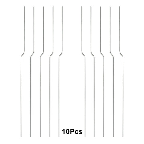 LARREEDE yard sign stake 14-inch galvanized steel supports corrugated signs outdoors.