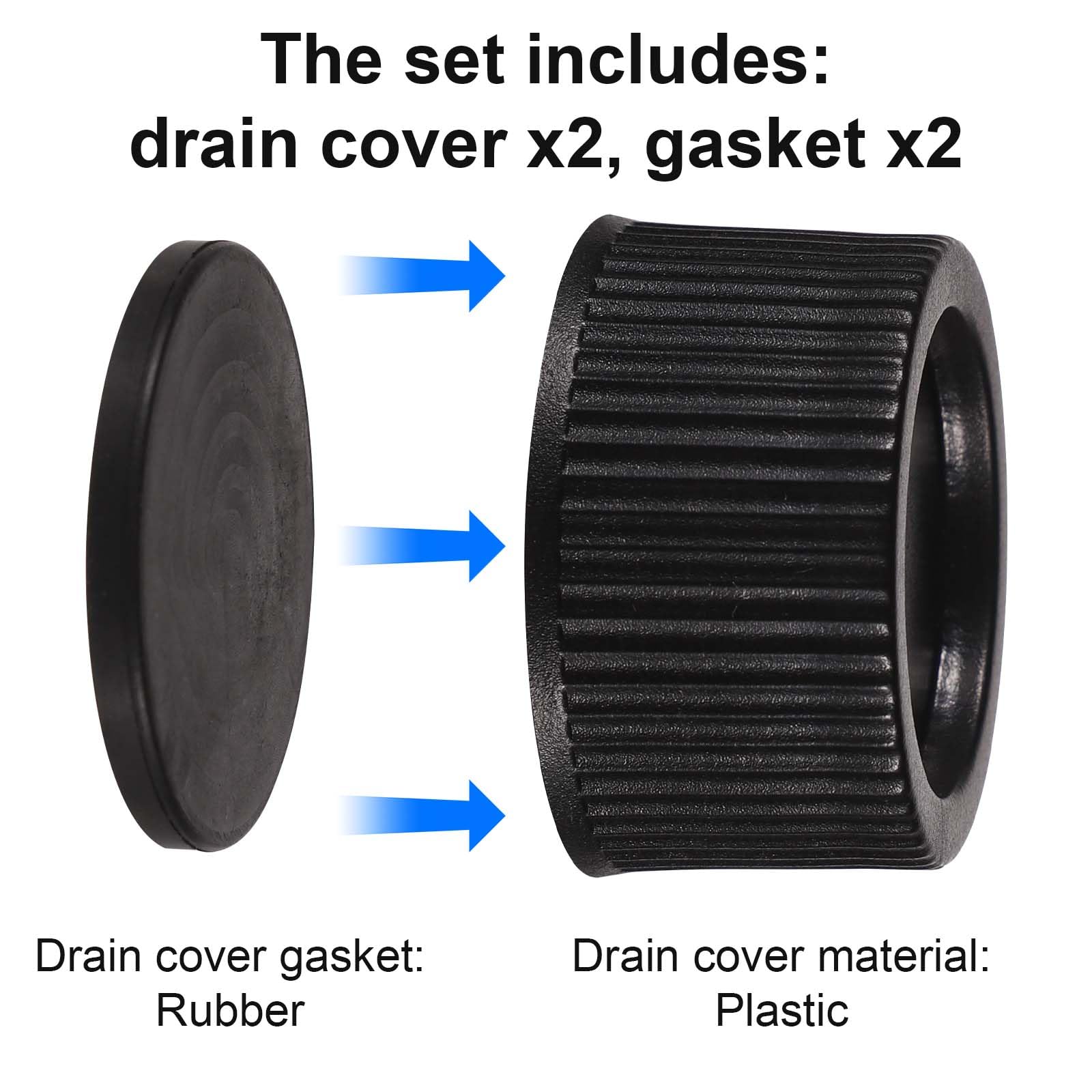 Lasuroa drain cap compatible with Hayward pool filters