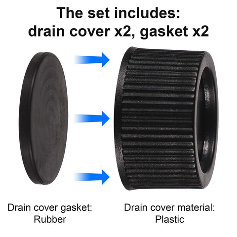 Lasuroa drain cap compatible with Hayward pool filters