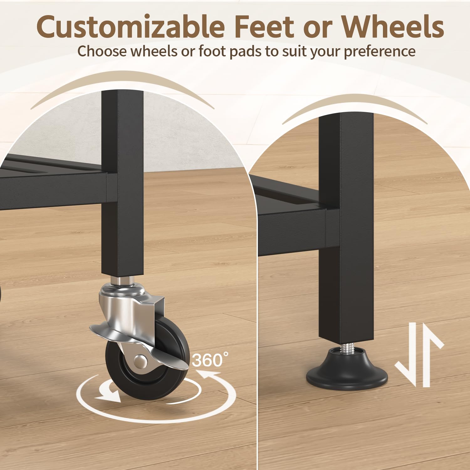 LASZOLA hollow-tray design promotes air flow and prevents moisture buildup.